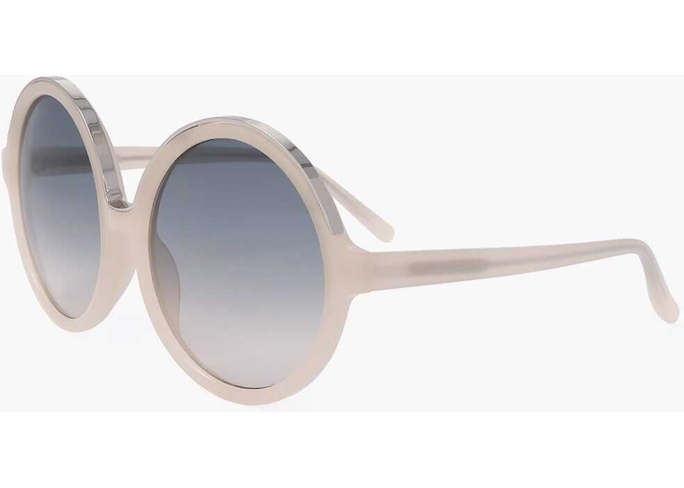 Ochelari de soare LINDA FARROW No 21 Round Sunglasses With Gradient Lenses Beige Femei (BM 18091960) 2