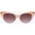 LINDA FARROW No 21 Cat-Eye Sunglasses With Slim Frame Pink
