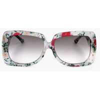 Ochelari de soare Erdem Rectangular Sunglasses With Floral Patterned Frame Femei