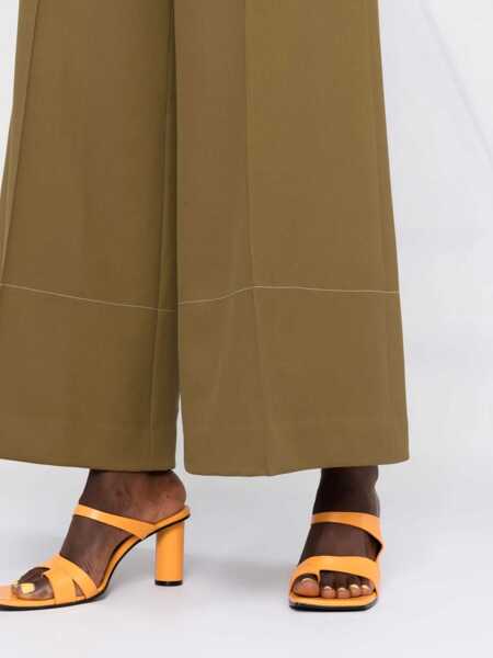 Pantaloni casual 10 CORSO COMO 10 Corso Como Trousers Beige Femei (BM 18092097) 3