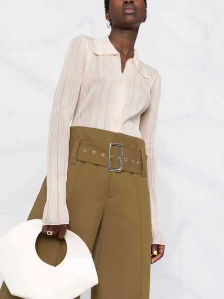 Pantaloni casual 10 CORSO COMO 10 Corso Como Trousers Beige Femei (BM 18092097) 5