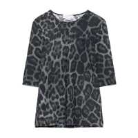 Topuri Stella McCartney Leopard Print Top Femei