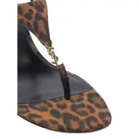 Sandale Saint Laurent Dama - Sandale Saint Laurent Saint Laurent Fabric Women Shoes Sandles Mid Heel Leather Sole MULTICOLOR Femei (BM 18094803) - B-mall.ro