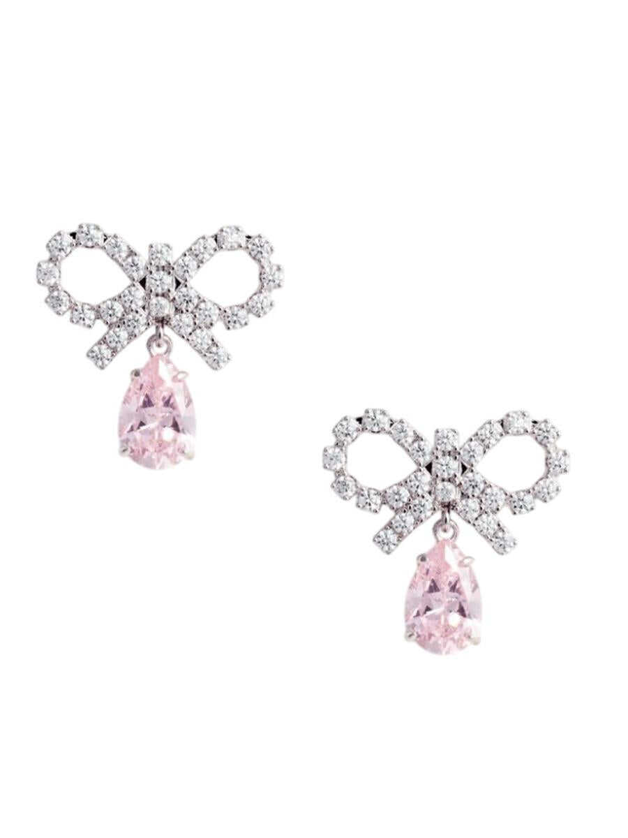 Cercei Self-Portrait Self-Portrait Pink Micro Bow Drop Earrings Multicolor Femei (BM 18094878) 1