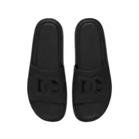 Mocasini Dolce & Gabbana pentru Barbati - Mocasini Dolce & Gabbana Black Sandals With Logo Detail In Rubber Man Black Barbati (BM 18095841) - B-mall.ro