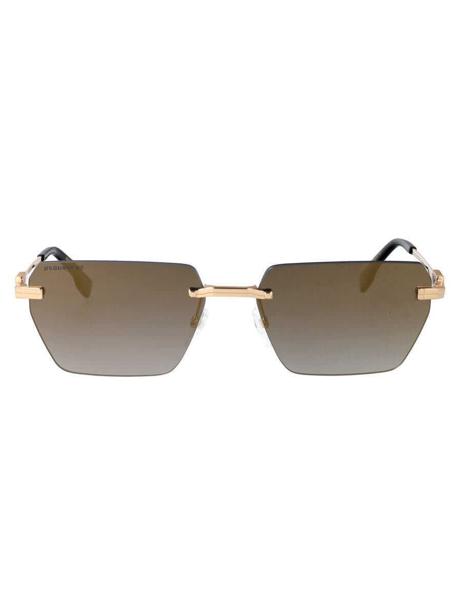 Ochelari de soare DSQUARED2 DSQUARED2 Sunglasses GOLD BLACK Barbati (BM 18095940) 1