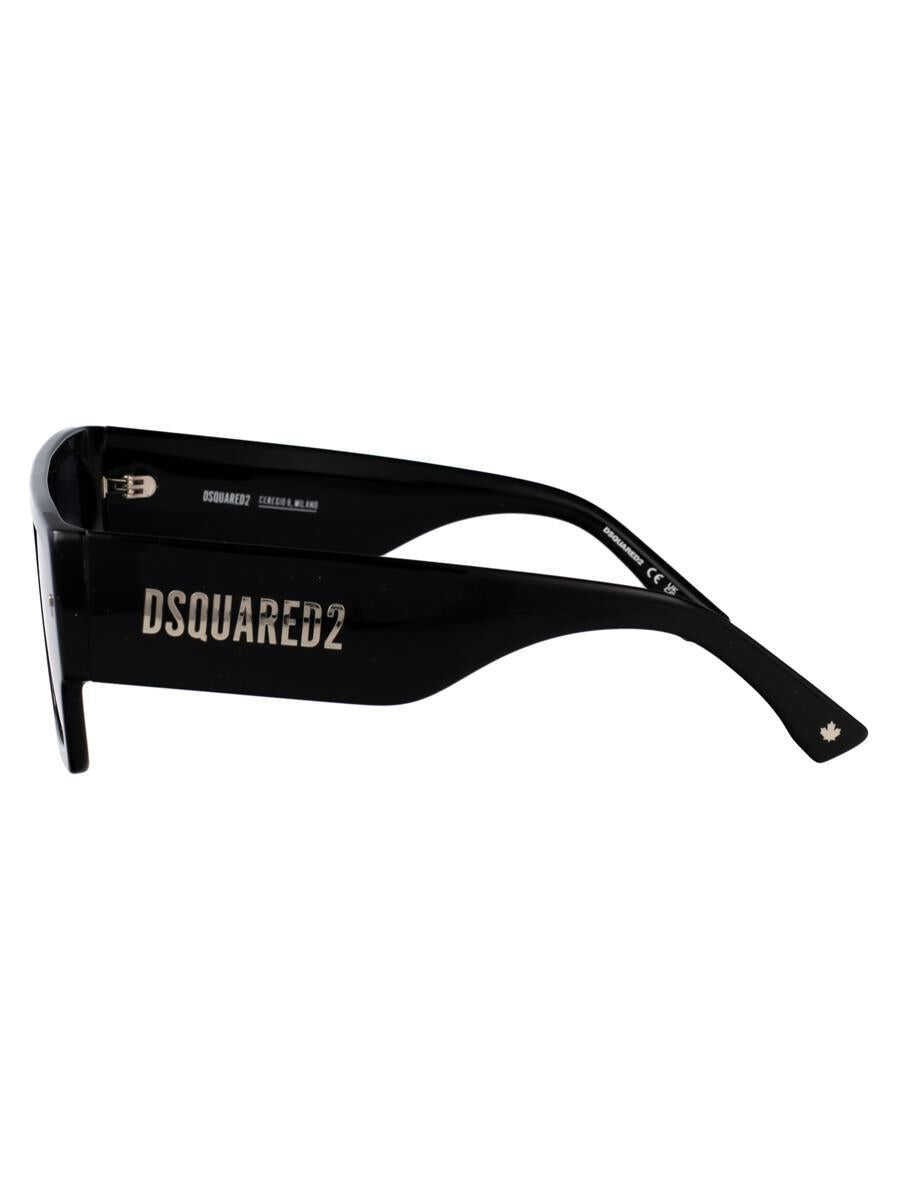 Ochelari de soare DSQUARED2 DSQUARED2 Sunglasses Black Barbati (BM 18095955) 3