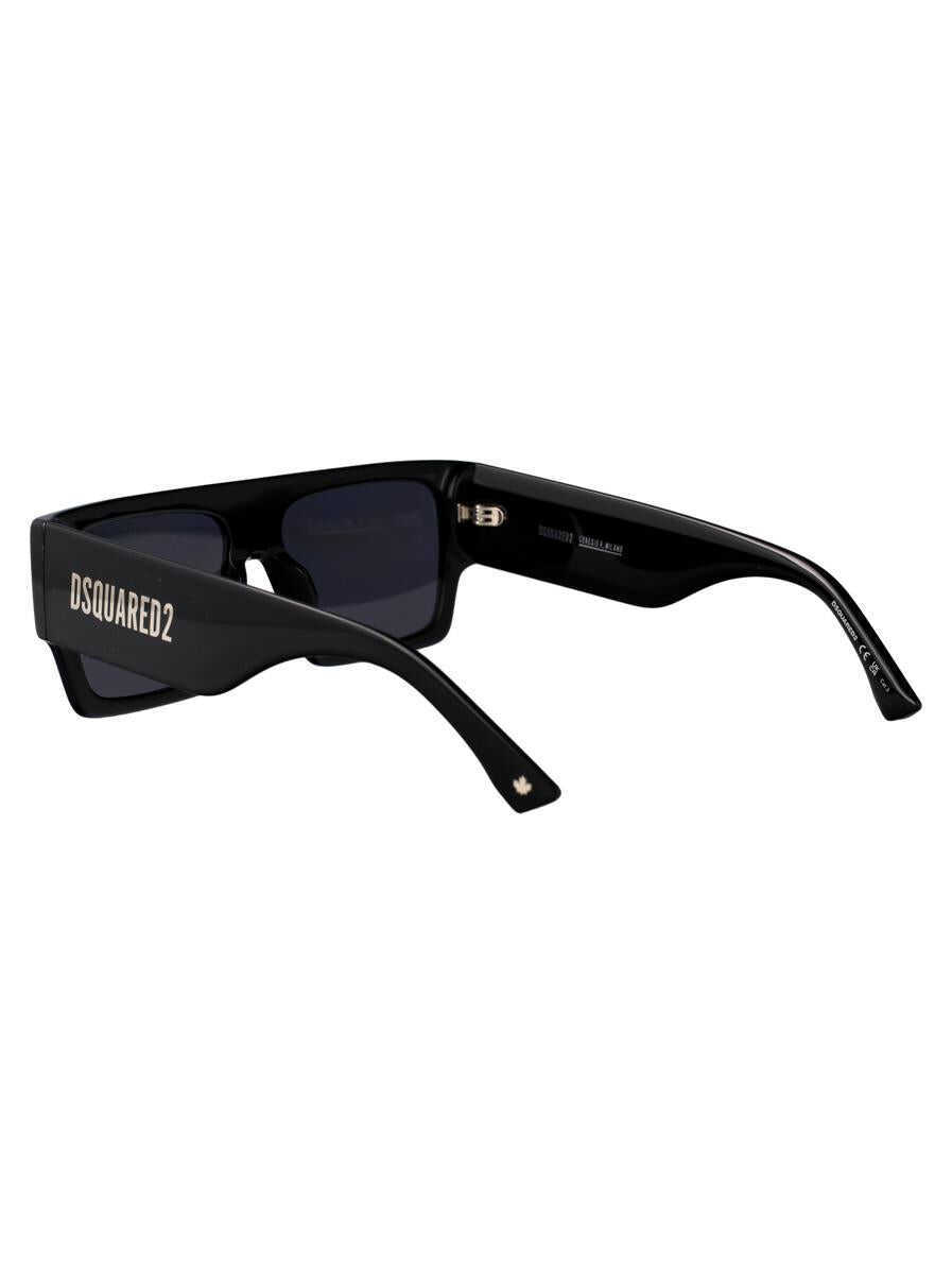 Ochelari de soare DSQUARED2 DSQUARED2 Sunglasses Black Barbati (BM 18095955) 4