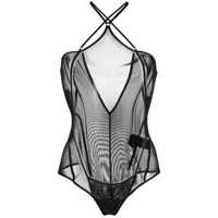 Body-uri Knwls Halter Neck Bodysuit Femei