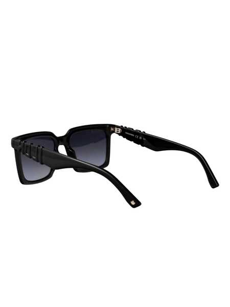 Ochelari de soare DSQUARED2 DSQUARED2 Sunglasses Black Barbati (BM 18096696) 4