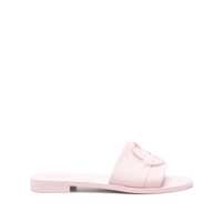 Sandale Moncler Logo Pool Slides Femei