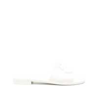 Sandale Moncler Logo Pool Slides Femei
