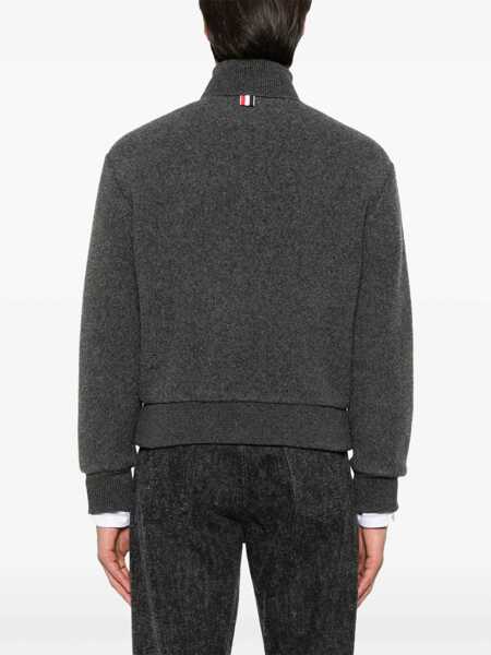 Pulovere Thom Browne Thom Browne Sweaters Grey Barbati (BM 18097053) 4
