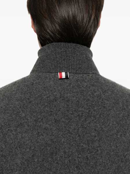 Pulovere Thom Browne Thom Browne Sweaters Grey Barbati (BM 18097053) 5