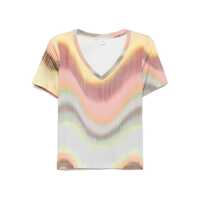 Tricouri Paul Smith Printed Cotton T-Shirt Femei