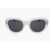 LINDA FARROW Phillip Lim Wayfarer Sunglasses With See Through Frame White