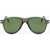 LINDA FARROW Dries Van Noten Aviator Sunglasses With Ton-Sur-Ton Lenses Green