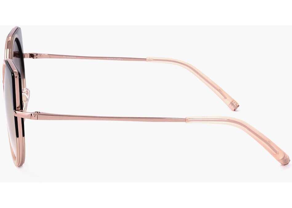 Ochelari de soare LINDA FARROW Matthew Williamson Cat-Eye Sunglasses Wiith Gradient Lenses Pink Femei (BM 18098227) 3