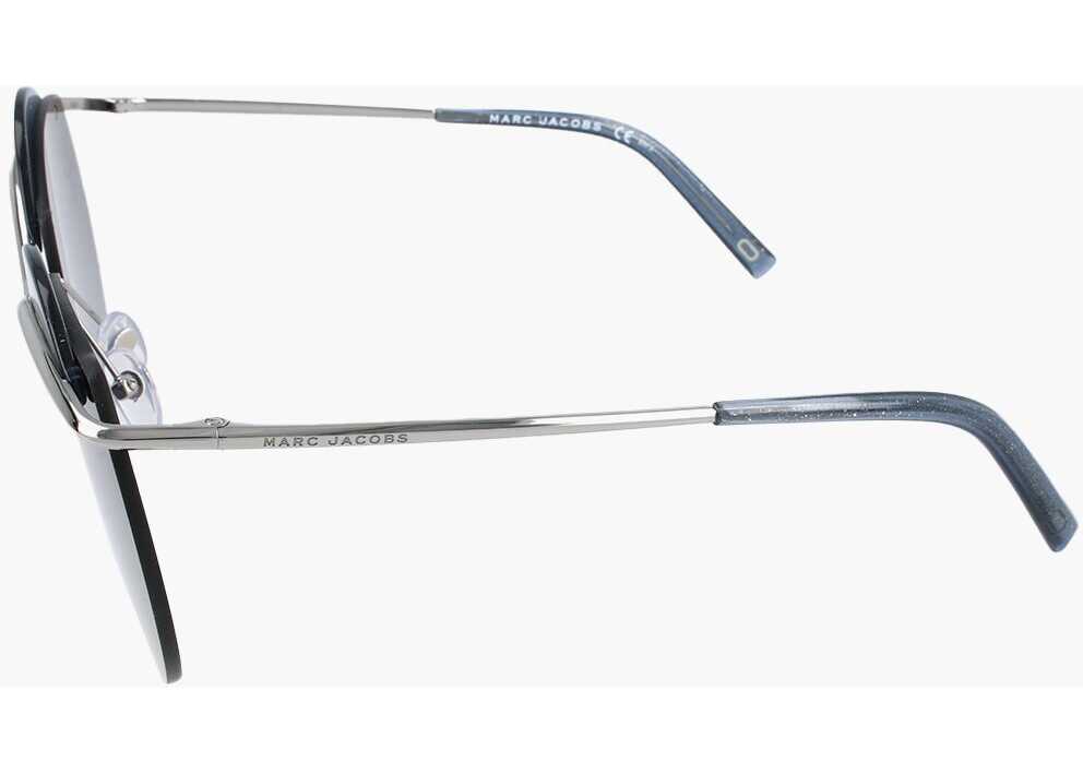 Ochelari de soare Marc Jacobs Round Sunglasses With Glitter Detail Blue Femei (BM 18098236) 3