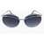 Marc Jacobs Round Sunglasses With Glitter Detail Blue