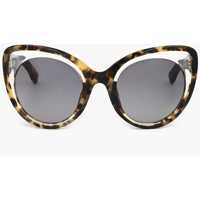 Ochelari de soare Erdem Butterfly Sunglasses With Tortoiseshell Patterned Fram Femei
