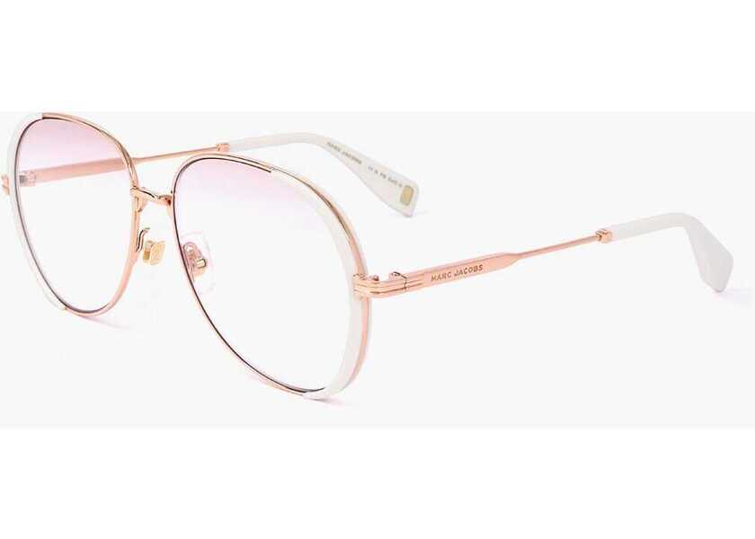 Ochelari de soare Marc Jacobs Runaway No-Prescription Optical Glasses With Gradient Lenses Pink Femei (BM 18098257) 2