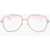 Marc Jacobs Runaway No-Prescription Optical Glasses With Gradient Lenses Pink