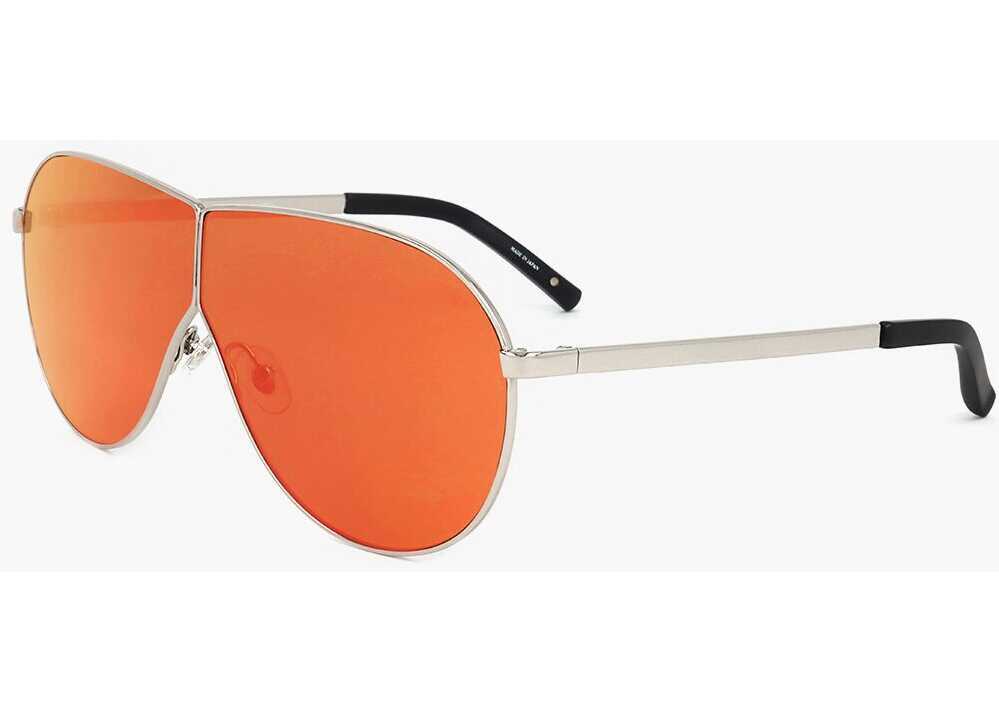 Ochelari de soare LINDA FARROW Phillip Lim Full-Lens Aviator Sunglasses Orange Femei (BM 18098275) 2