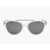 LINDA FARROW Phillip Lim Aviator Sunglasses With See Through Frame White