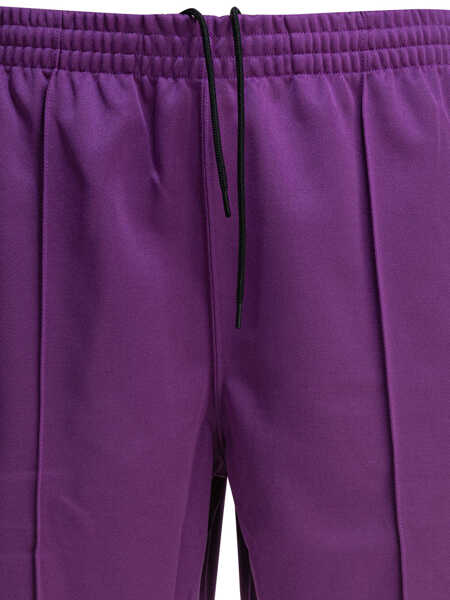 Pantaloni casual NEEDLES Poly Smooth trousers x Kae Tanaka Purple Barbati (BM 18098445) 3