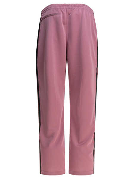 Pantaloni casual NEEDLES Poly Smooth trousers x Kae Tanaka Pink Barbati (BM 18098457) 2