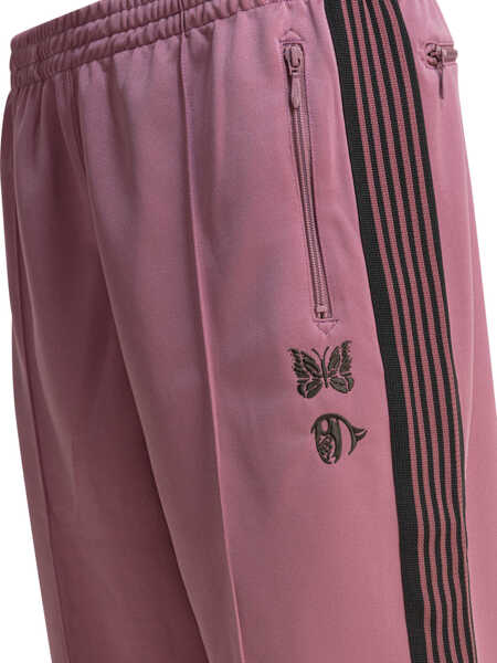Pantaloni casual NEEDLES Poly Smooth trousers x Kae Tanaka Pink Barbati (BM 18098457) 4
