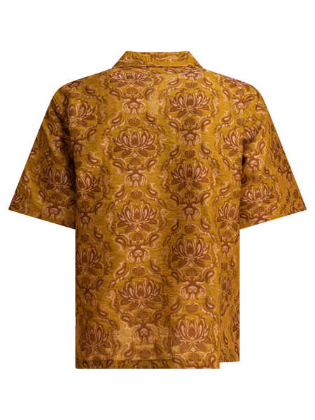 Camasi casual NEEDLES Shirt Cabana Yellow Barbati (BM 18098463) 2