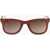 LINDA FARROW Kris Van Assche Wayfarer Sunglasses With Gradient Lenses Brown