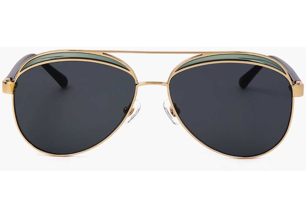 Ochelari de soare LINDA FARROW No 21 Aviator Sunglasses With Metal Frame Multicolor Femei (BM 18098572) 1