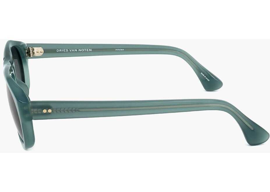 Ochelari de soare LINDA FARROW Dries Van Noten Pantos Sunglasses With Matte Frame Light Blue Femei (BM 18098581) 3