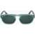 LINDA FARROW Dries Van Noten Pantos Sunglasses With Matte Frame Light Blue