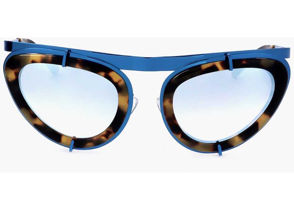 Ochelari de soare LINDA FARROW Erdem Cat-Eye Sunglasses With Tortoiseshell Patterned Frame Brown Femei (BM 18098605) 1