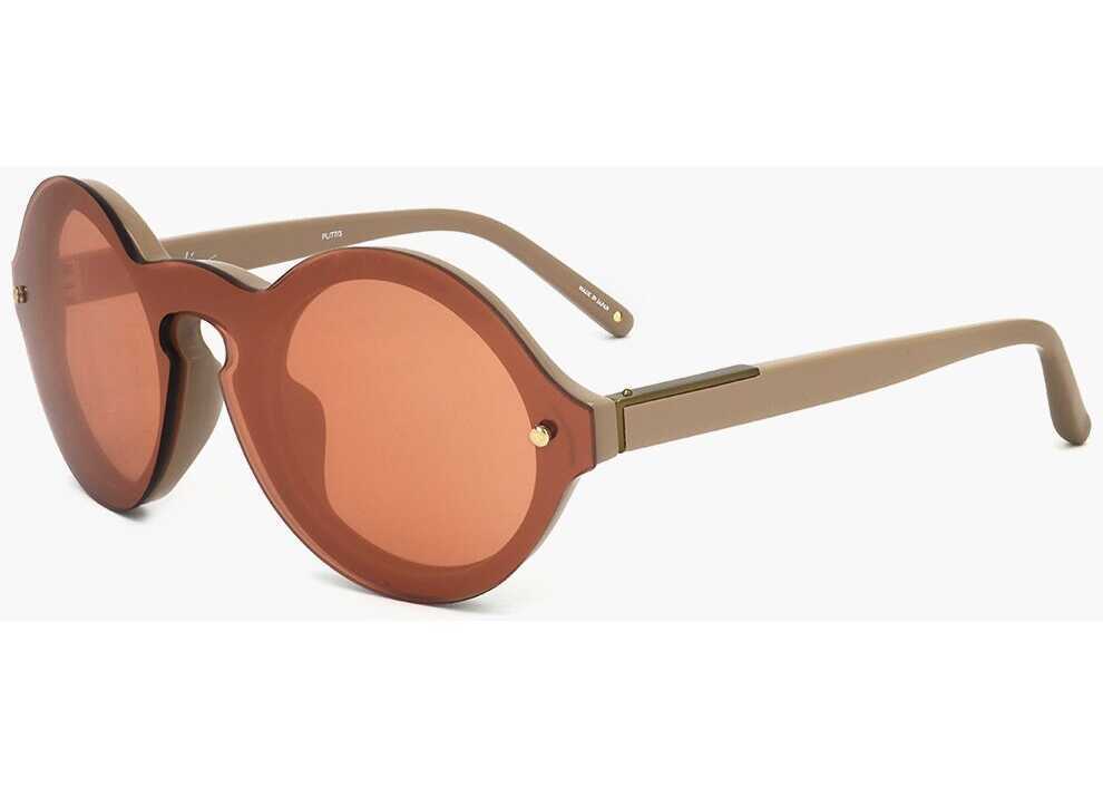 Ochelari de soare LINDA FARROW Phillip Lim Full-Lens Designed Oval Sunglasses Orange Barbati (BM 18098635) 2