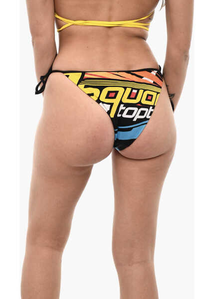 Bikini DSQUARED2 Color Block Nylon Bikini Bottom Multicolor Femei (BM 18098638) 2