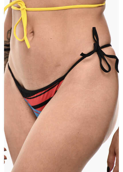 Bikini DSQUARED2 Color Block Nylon Bikini Bottom Multicolor Femei (BM 18098638) 3