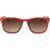 LINDA FARROW Kris Van Assche Wayfarer Sunglasses With Gradient Lenses Red