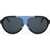 LINDA FARROW Kris Van Assche Aviator Sunglasses With Two-Tone Frame Black