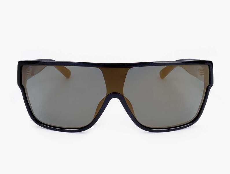 Ochelari de soare LINDA FARROW Phillip Lim Shield Sunglasses With Plastic Frame Black Barbati (BM 18098752) 1