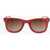 LINDA FARROW Kris Van Assche Wayfarer Sunglasses With Gradient Lenses Red