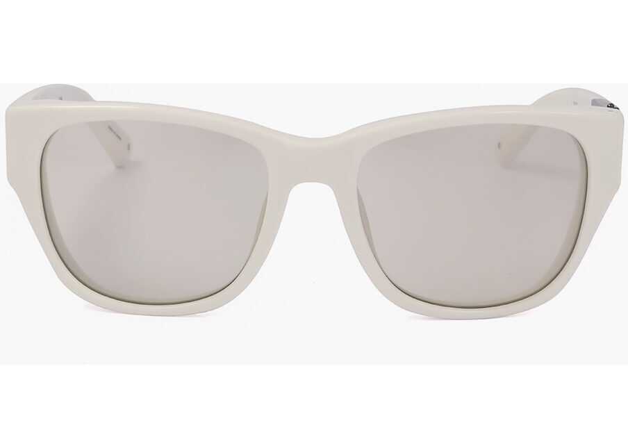 Ochelari de soare LINDA FARROW Phillip Lim Wayfarer Sunglasses With Light Lenses White Femei (BM 18098770) 1
