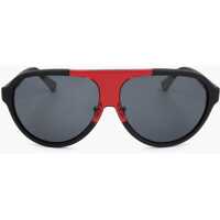 Ochelari de soare Kris Van Assche Aviator Sunglasses With Two-Tone Frame Barbati