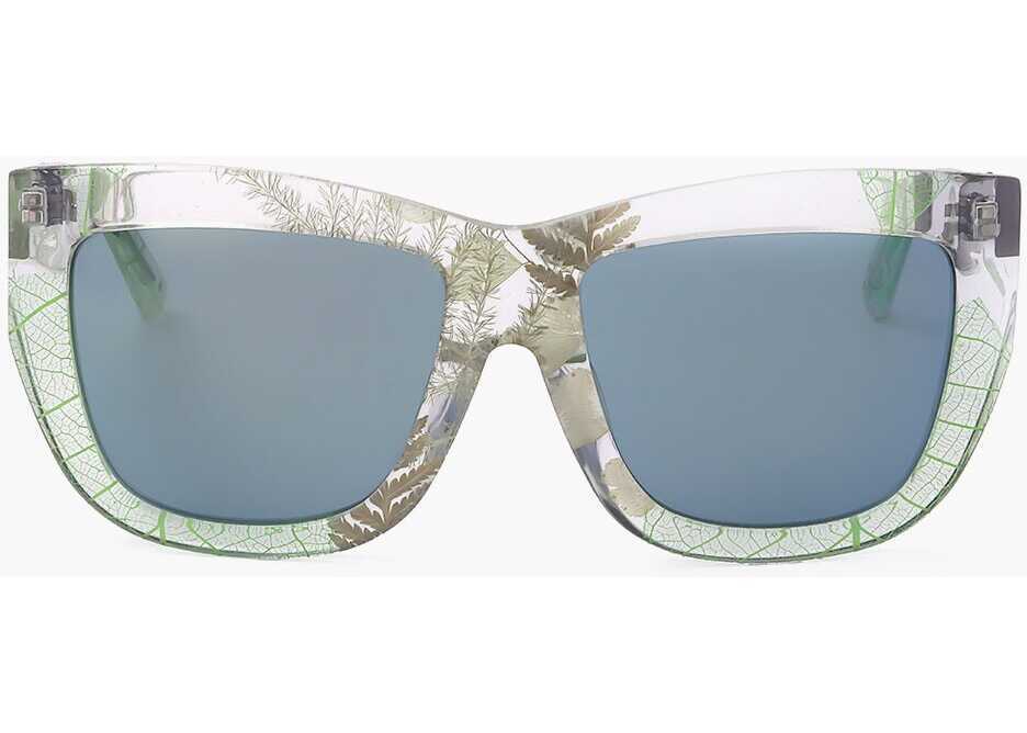 Ochelari de soare LINDA FARROW Phillip Lim Plant Patterned Wayfarer Sunglasses Multicolor Femei (BM 18098794) 1