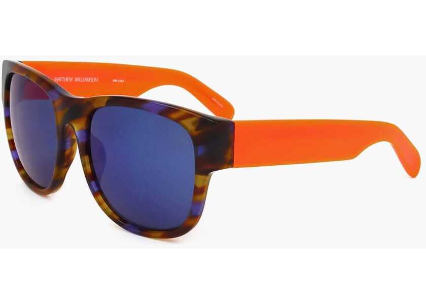 Ochelari de soare LINDA FARROW Matthew Williamson Tortoiseshell Wayfarer Sunglasses Brown Femei (BM 18098809) 2