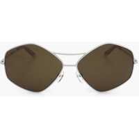 Ochelari de soare Dries Van Noten Pentagonal Sunglasses With Double Bridge Femei